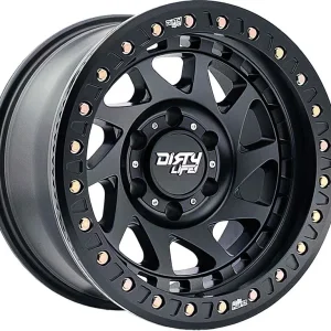 Dirty Life – ENIGMA RACE – Black – 17″x9″ -12mm – All weather Wheels – 9313-7973MB12